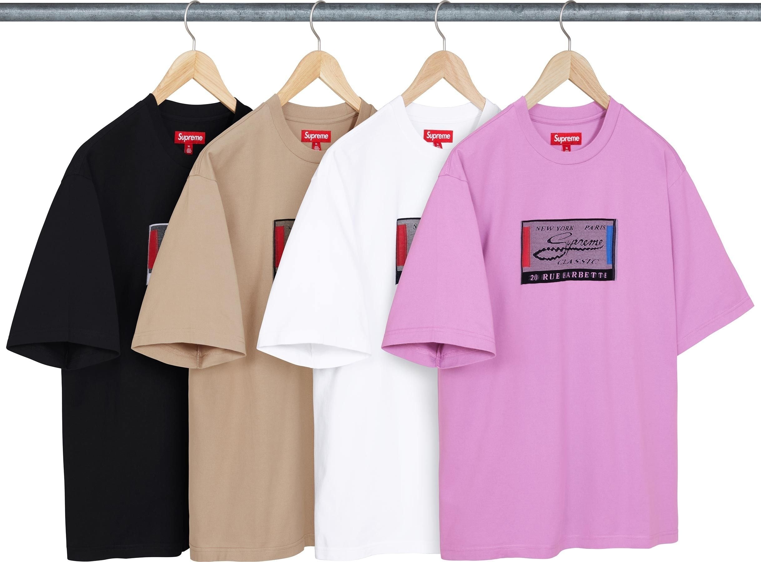 Intarsia Label S/S Top